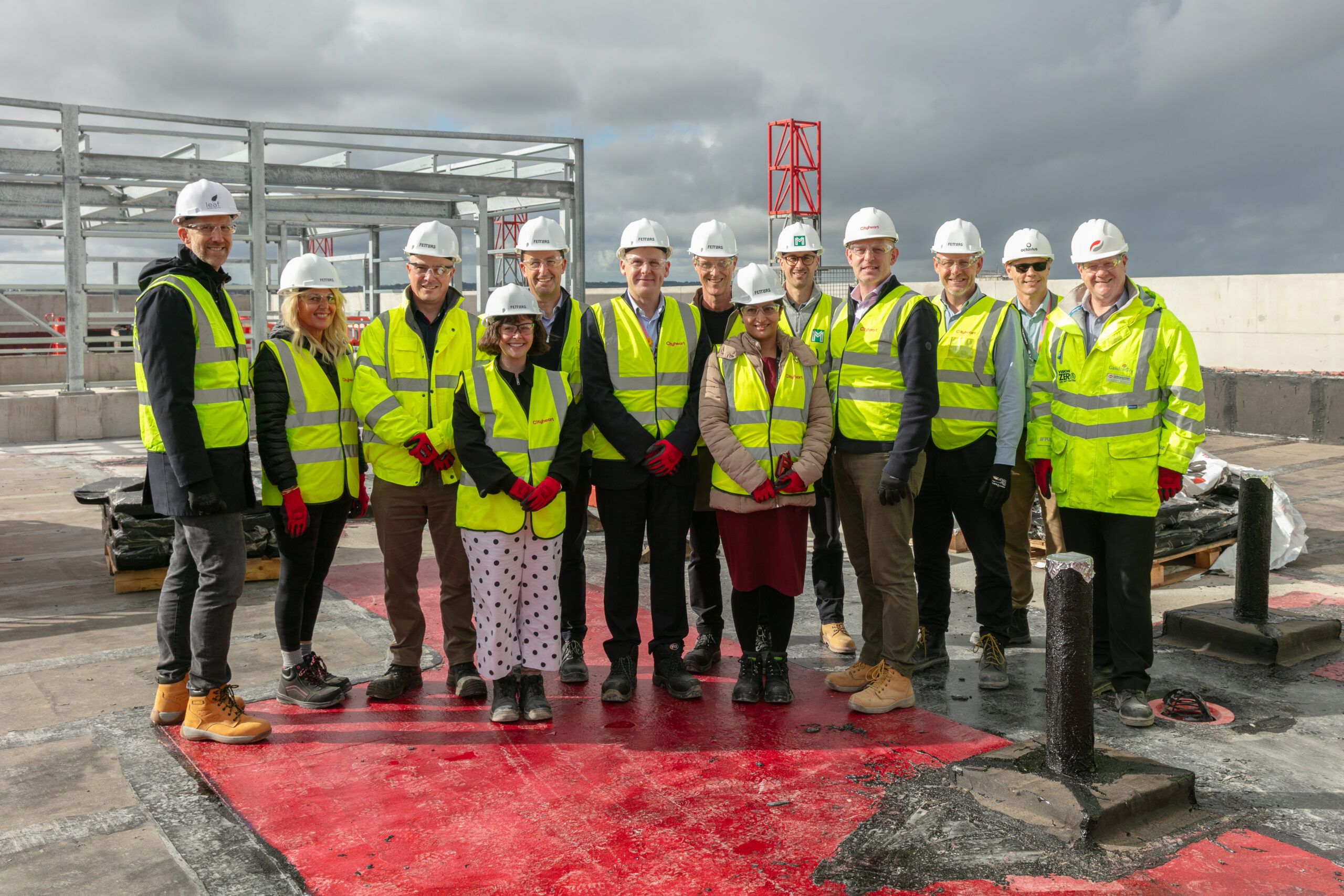 Hampton by Hilton tops out at Fettlers as Wigan regeneration scheme takes shape